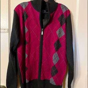 Argyle sweater. Never worn tags on.